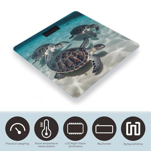 Báscula Digital Inteligente para Baño con Pantalla Grande miniatura 3