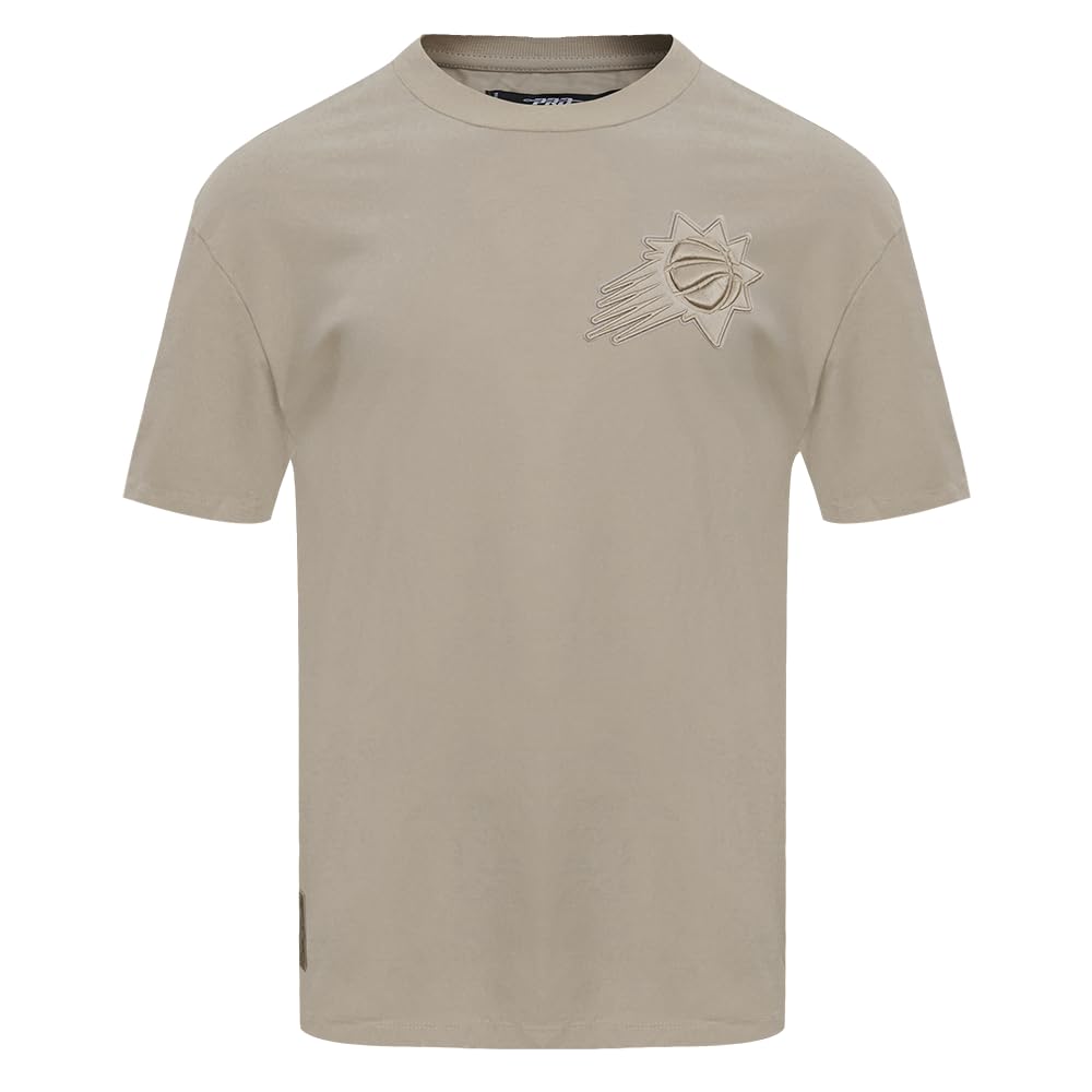 PRO Standard Men's NBA Neutral Short Sleeve Tee, Taupe, 3XL