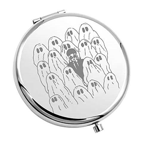 MAOFAED Pheobe Ghost Inspired Gift Pheobe Ghost Purse Mirror Music Lover Gift Ghost Gift Makeup Mirror for Fan (Pheobe Ghost) Cover