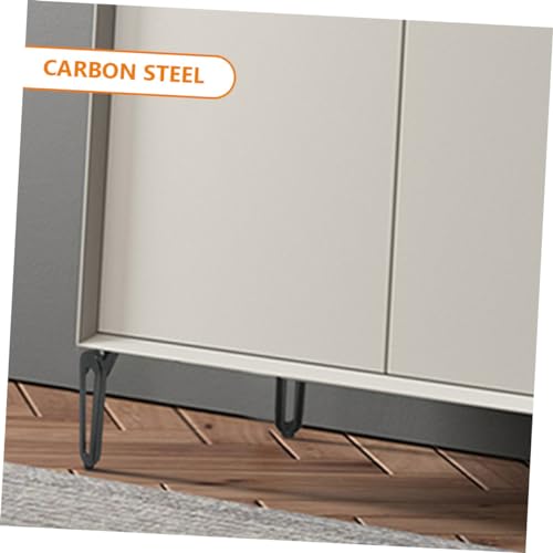 Patas para muebles acero VILLCASE pack de 2 soportes resistentes para mesas y sofás 6