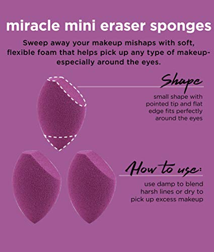 image for Real Techniques Miracle Complexion Assorted Beauty Sponges Makeup Blen