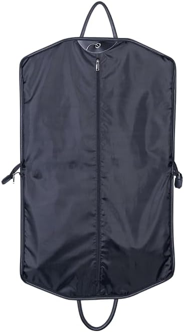40" Premium Carry-On Travel Garment Bag with Pocket for Business – Foldable, Lightweight Suit Carrier for Men Women – Water-Resistant & Wrinkle-Free Cover for Suits, Dresses & Coats (Navy Blue) - Image 2