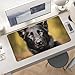 German Shepherd Dog Desk Mat Non-Slip Laptop Writing Pad Large Keyboard Mousepad with Rubber Base 23.6