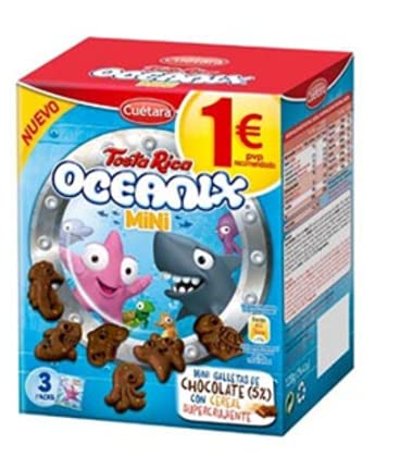Galletas Oceanix Mini - 12 Und