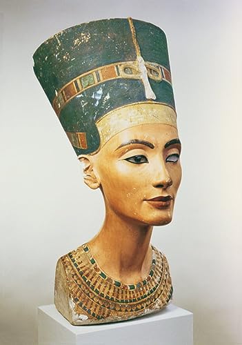 Buste de la reine Néfertiti affiche décoration murale pour habiller grand mur