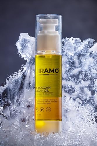 IRAMO Professional Illuminating Moroccan Argan OIL, 50ML