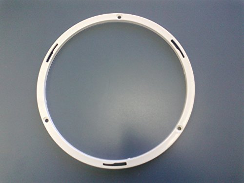 Recessed Light Cover Kit For Indoor And Outdoor Ceiling - Replacement Kit For Canned Lighting Fixtures, And Led Retrofit Downlights, Includes Mounting Ring, Trim Plate, And Screen, Paintable - Single #TOP7