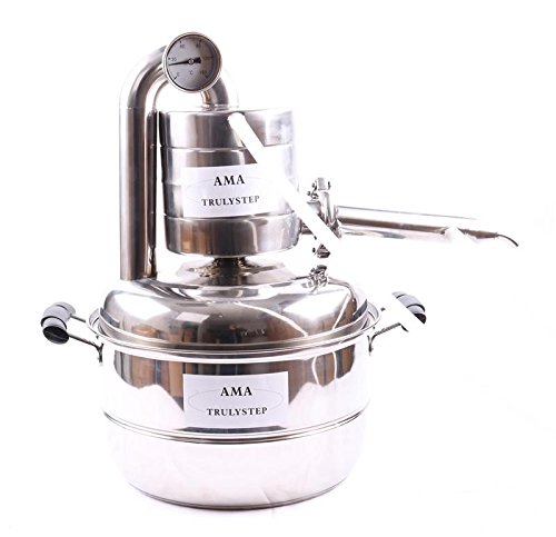 Moonshine todavía 10L/15L Set hacer aún agua Alcohol Distiller de whisky vino en casa nueva acero inoxidable Brewing 10 L