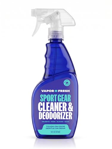 Vapor Fresh Sports Cleaner and Deodorizer - For Boxing Gloves, Sports Pads, Helmets, Gym Bags, Gym Equipment and More - Naturally Powered By Plants, 16 Fl Oz (1-Pack)
