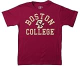 Wes and Willy NCAA Kids S/S Organic Cotton Tee Shirt,Boston College Eagles,3T,Wine