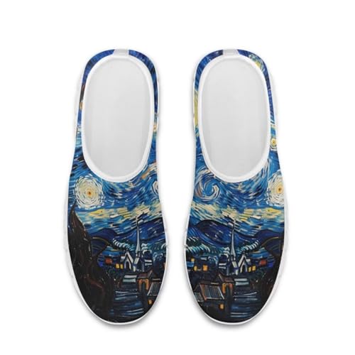 JoyLamoria Bright Blossom Walking Shoes Travel Clog Slip on Causal Loafer with Floral Print Fashion Sneakers for Men Women2