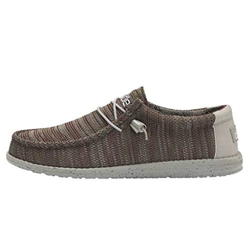 Image of HEYDUDE Men's Wally Sox | Retired Men's Shoes | Men's Lace Up Loafers | Comfortable & Light-Weight