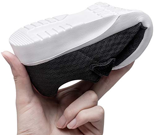 Toednnqi Boys Girls Sneakers Kids Lightweight Breathable Strap Athletic Running Shoes For Little Kids/Toddler Us Size 12 Black #TOP6