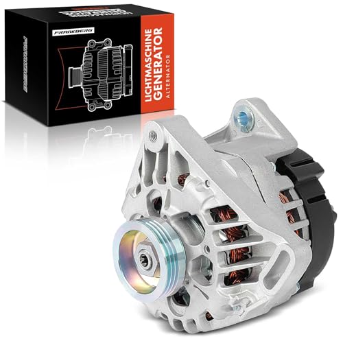 Frankberg Générateur d'Alternateur Compatible avec Kubistar Camionnette X80 1.2L 2003-2007 Clio II BB CB 1.2L 1998-2016 Kangoo KC0/1 1.2L 1997-2024 Thalia I...