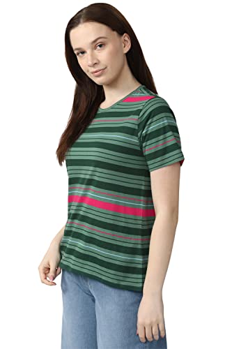 Image of Van Heusen Women's Cotton Regular Fit T-Shirt