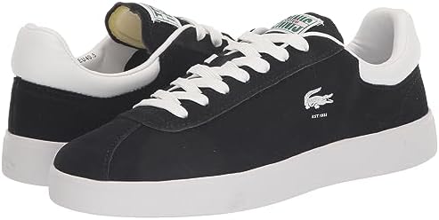 Lacoste Women's 46SFA0055 Sneaker, BLK/WHT, 8 | Image 6