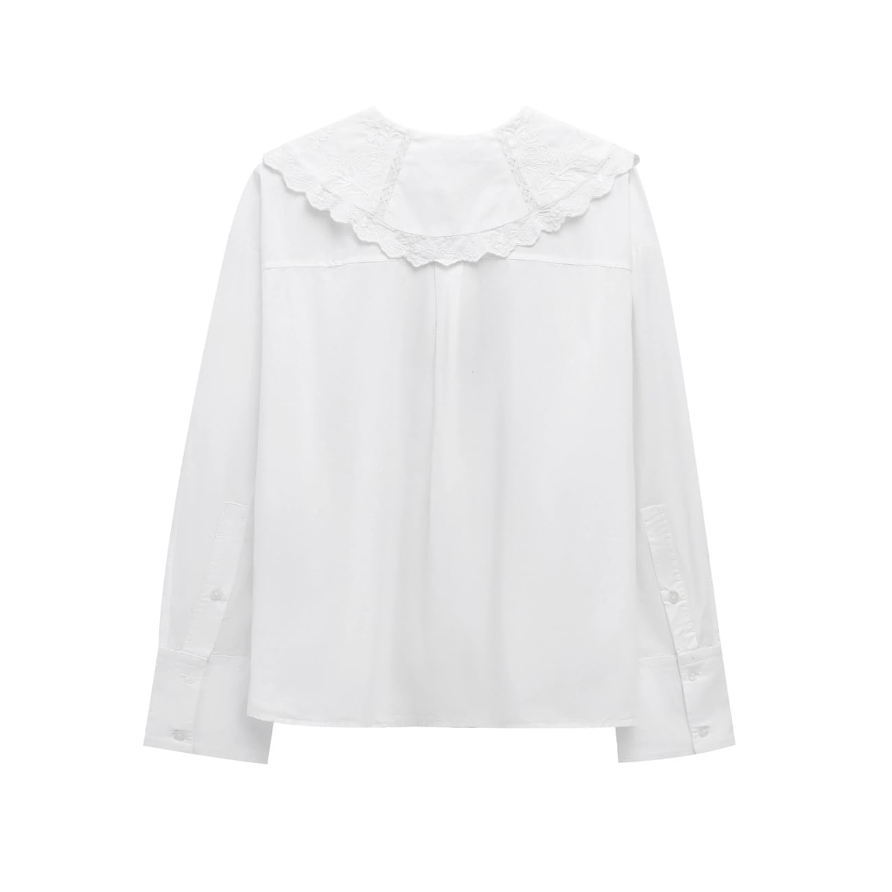 Camicetta casual da donna tinta unita a maniche lunghe con colletto rovesciato fiocco camicetta allentata camicie chic alla moda