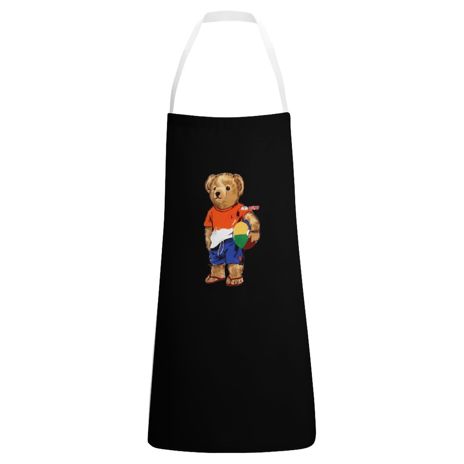 Amazon｜リトルベアくま ポロベアー エプロン カフェエプロン 首掛け