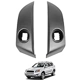 YzusGomumu 1 Pair Central Dashboard Cover Strip Trim Left and Right Compatible with 2006-2012 Toyota RAV4 Base Limited EV Sport Replaces 55413-42070-B0 55412-42060-B0