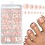 Nude Pink Toenails