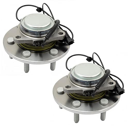 Image of TRQ Front Left and Right Wheel Bearing and Hub Assembly Set 2 Piece