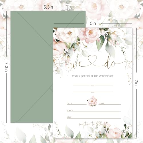 Invitation mariage eucalyptus pour célébrer votre amour - 2