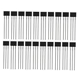 Luxshiny 40Pcs Hall Effect Sensor Pin Element Switch Magnetic Detector for Industrial Applications Low Power Consumption Easy Operation Reliable Magnetic Detection