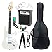 McGrey Rockit style ST guitare électrique blanche