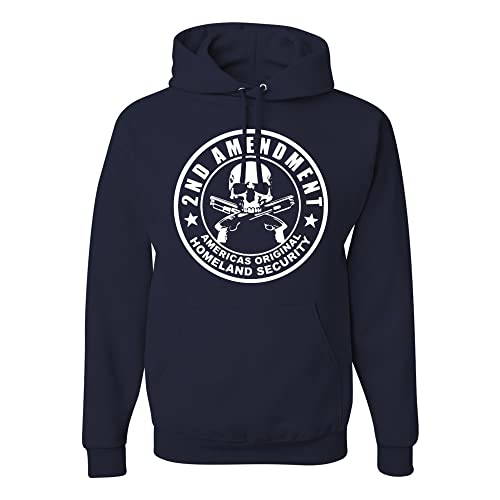 wild custom apparel 2nd Amendment Graphic Mens Hoodies