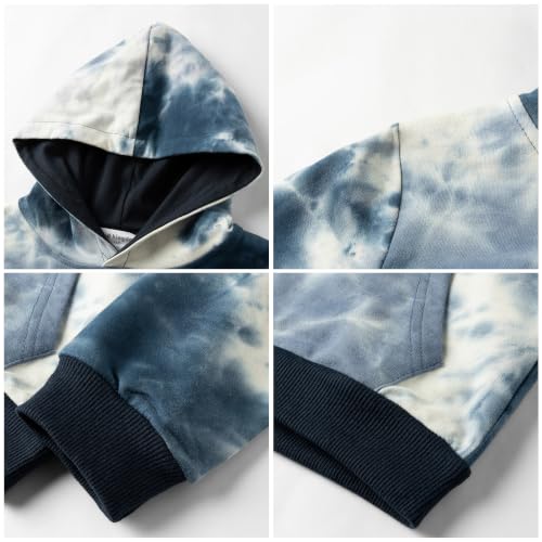 Image of Mud Kingdom Little Girls Boys Hooded Sweatshirt Jersey Cotton Pullover Fashion Spring Fall