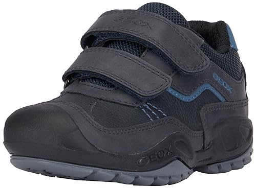 Basket garçon Geox J New Savage Boy A idéale pour les jeux de récréation