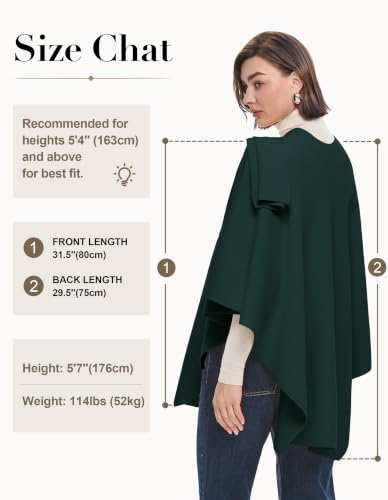 Image of PULI Womens Cross Front Poncho Shawl Wrap Elegant Wedding Formal Gift