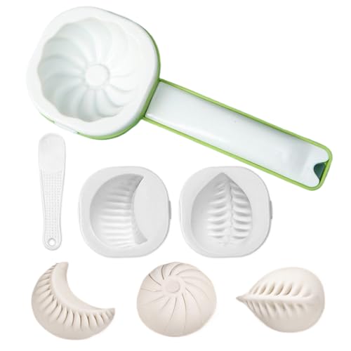 Prensa para hacer albóndigas, herramienta para hornear con revestimiento antiadherente y fácil desmoldeo, máquina de hacer rollos de vapor y hacer rollos de vapor, para casa, apartamento, hogar