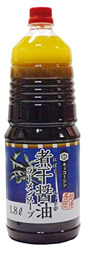 キッコーシン 煮干醤油ラーメンスープ 1800ml