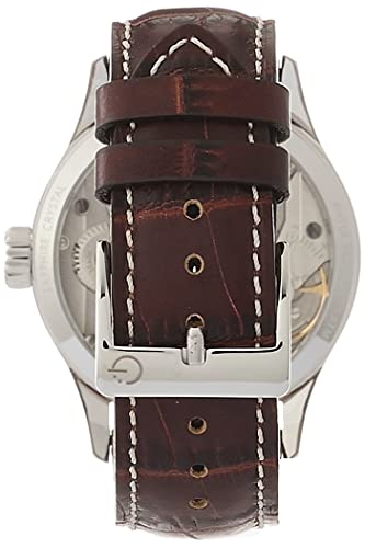 Gevril Men's Five Points Mechanical Manual Winding, Genuine Leather Strap3