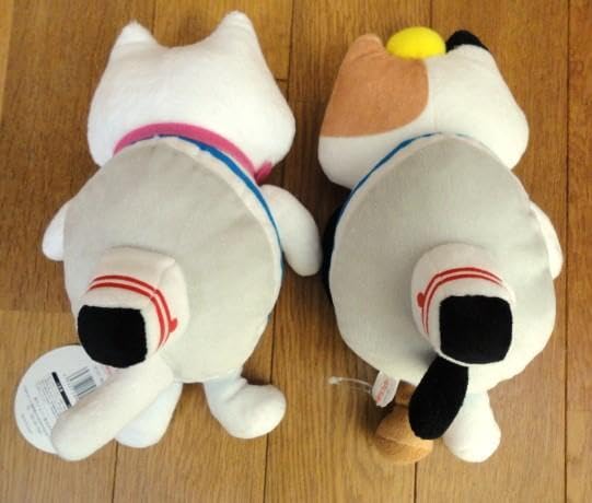 Amazon.co.jp: 阪九フェリー せつこ みけやん ぬいぐるみ 2個セット