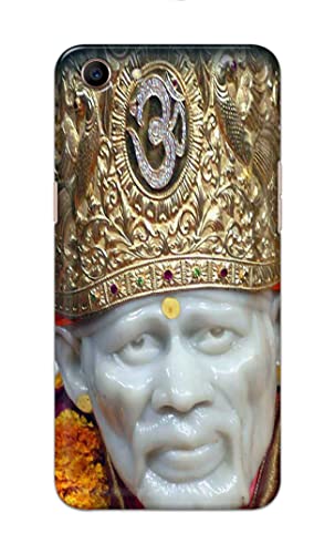 Image of PRINTFIDAA Sai Baba Lord Shiridi Great God Hinduism Hindu Religious Printed Designer Hard Case for Oppo A1 / Oppo A83, Oppo CPH1729 Back Cover -(e) RPM1005