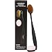 2 in 1 Oval Brush (Medium, Black) | LittleBlack cosmetics