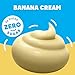 Jell-O Banana Cream Zero Sugar Instant Reduced Calorie Pudding & Pie Filling Mix, 0.9 oz Box