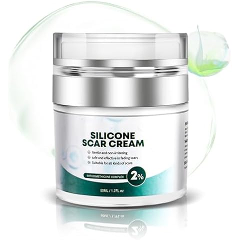 Pumkot Advanced Scar Cream, Silicone Gel for Scars, Professional Scar Removal Cream for Surgical Scars, Stretch Marks, Old and New Scars 1.7 oz(50ml)