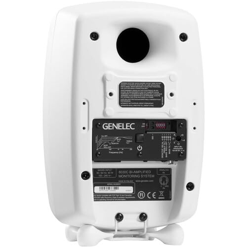 Genelec 8030CWM White Compact Active Studio Monitor Speaker