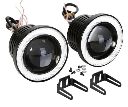 Image of Car Fog Lamp Angel Eye LED Projector Cob Light For Maruti Suzuki Alto 800(2012-Present)