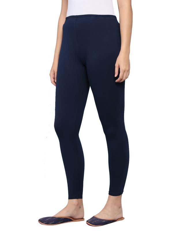 Image of NGT Super Cotton (Pack of 3) Ankle Length Leggings for Women and Girls.