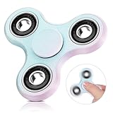 SCIONE 3D Printed Fidget Spinner for Kids Adults 1Pack, Desk Toys Textured Sensory Fidget Toys for Anxiety Stress Relief, Portable Handheld Toy for Office, School, & Travel, Birthday Gift
