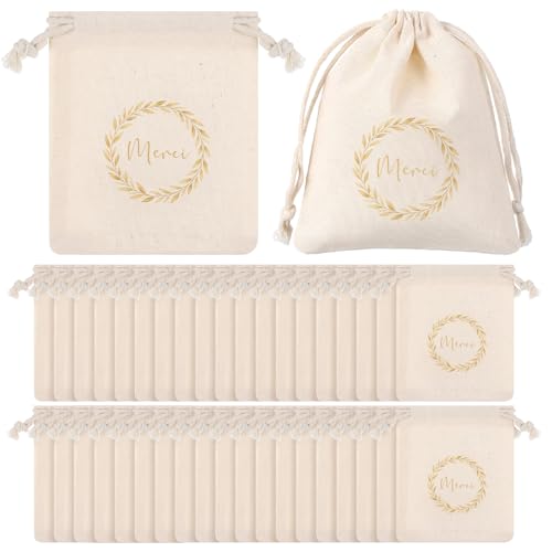 Xuniea 20 Pièces Boite Dragées de Baptême avec Merci Sachet Dragées de Mariage Sacs Cadeaux pour Invités Contenant pour Anniversaire Confirmé Naissance...