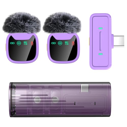 Micrófono lavalier inalámbrico reducción de ruido para smartphone