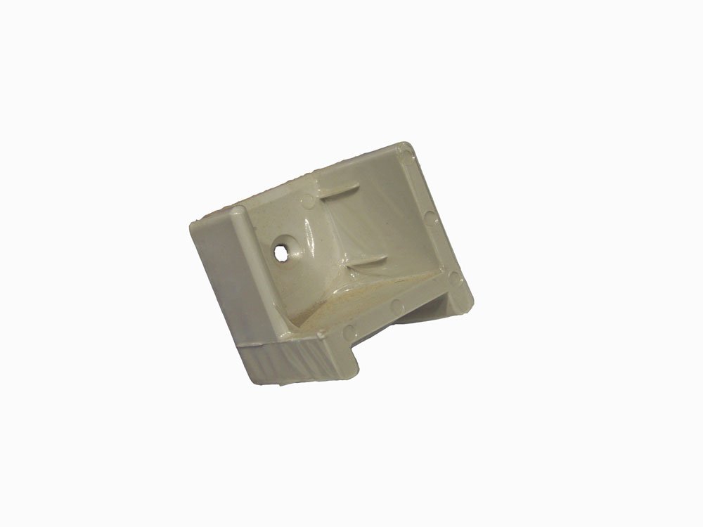 TH Marine Pontoon Door Stop-Left Hinge, Gray