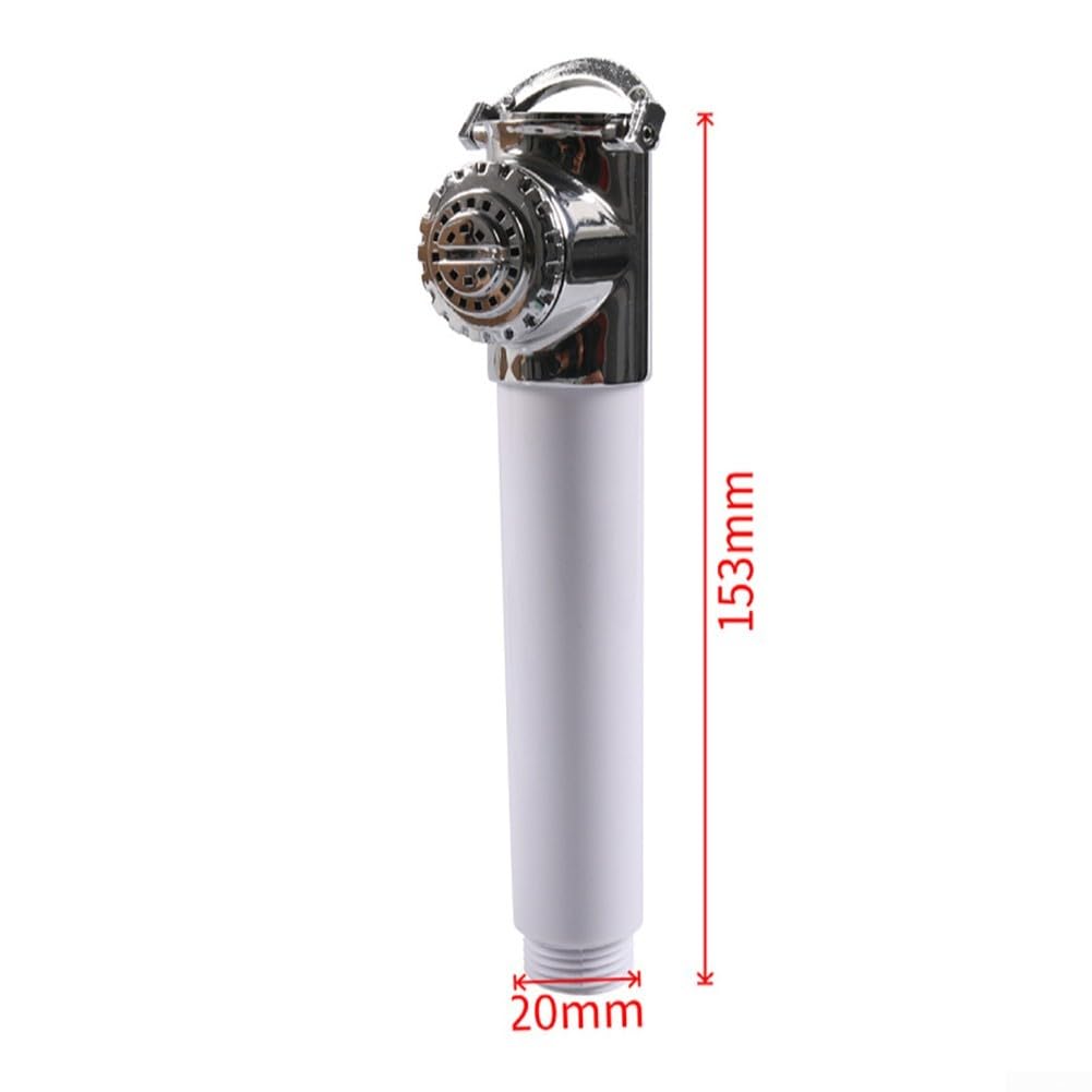 Yacht - Kit doccia con tubo da 4 m, in acciaio resistente al sale (set doccia con tubo da 4 m) | Materiali resistenti al sale, costruzione in acciaio inossidabile, tubo retrattile da 4 m, grado marino, uso di lunga durata