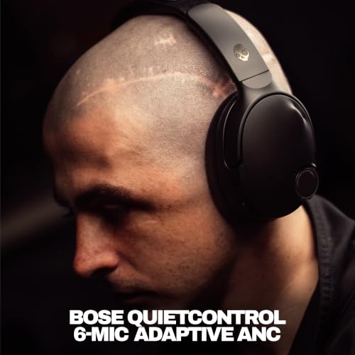 Image of Skullcandy Crusher 1080 ANC Headphones with Sound by Bose - True Black