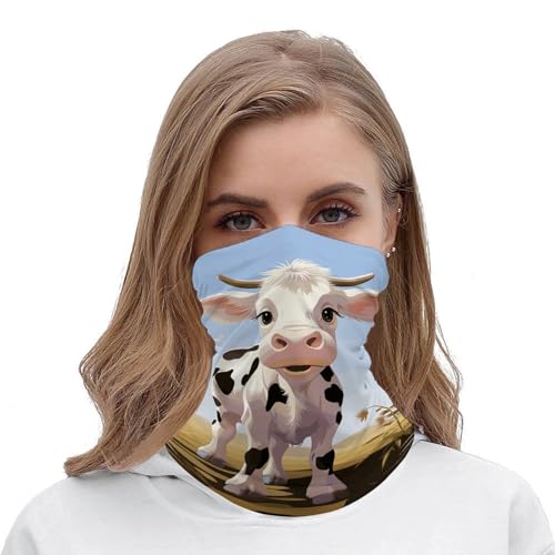 Cuello facial transpirable a prueba de viento KLWQR, cubrebocas, máscara refrigerante a base de leche, antipolvo, pasamontañas para hombre y mujer miniatura 4